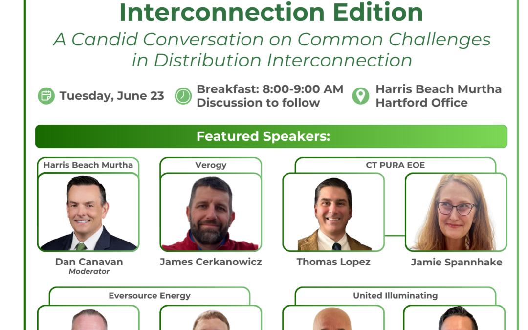 6.23: Interconnection Breakfast Discussion