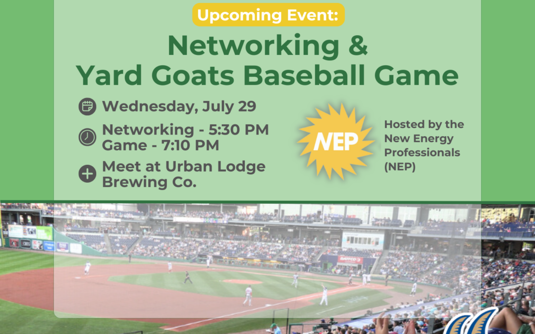 7.29: Networking & Yard Goats Game