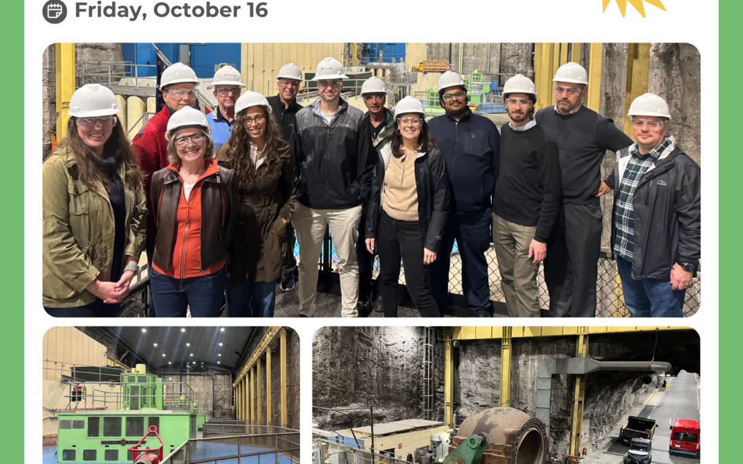 Members-Only Tour of Northfield Mountain Pumped Hydro Storage Station (10.16)